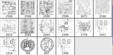 商用可 回路図や電子基板のフリーphotoshopブラシセット 16 Blueprints Schematics Photoshop Brushes Designdevelop