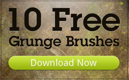 商用可 グランジを表現できるフリーphotoshopブラシ 10 Free Grunge Photoshop Brushes Designdevelop