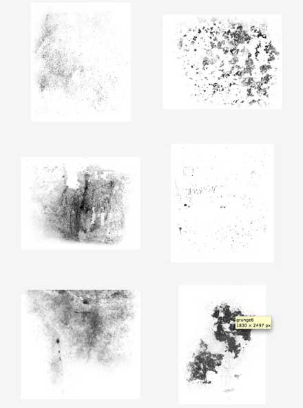 商用可 グランジを表現できるフリーphotoshopブラシ 10 Free Grunge Photoshop Brushes Designdevelop