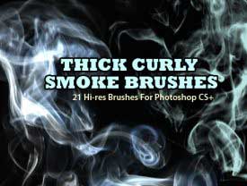 Photoshopで使える煙ブラシセット集 350 Smoke Brushes For Photoshop Designdevelop