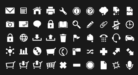 ミニマムなアイコンセットを集めた Top 10 Beautiful Minimalist Icon Sets Designdevelop