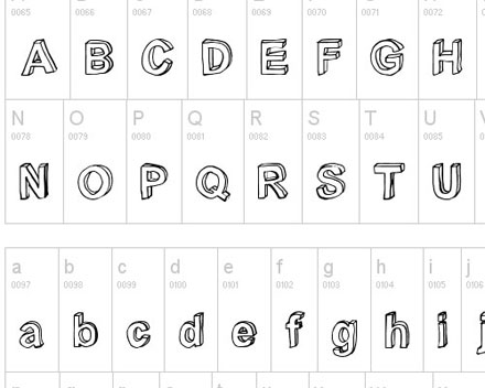 クリエイティブな3dフリーフォント集 30 Free High Quality 3d Fonts Collection Designdevelop