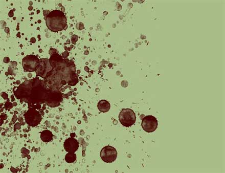 血を表現できるphotoshopブラシ集 Blood Splatter Brushes For Gruesome And Dark Designs Designdevelop