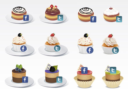 facebook-twitter-icons-cake-style