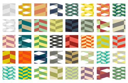 Illustratorのスウォッチを充実させられるヘリンボンスウォッチセット 50 Free Herringbone Illustrator Pattern Swatches Designdevelop