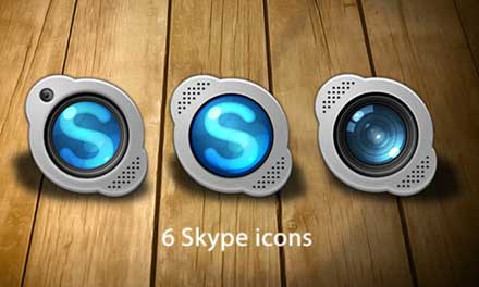 注目度をアップさせられるスカイプアイコンまとめ 30 Free To Download And Eye Catching Skype Icons Designdevelop