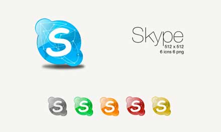 注目度をアップさせられるスカイプアイコンまとめ 30 Free To Download And Eye Catching Skype Icons Designdevelop