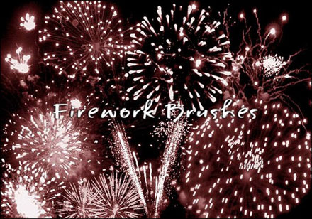 花火を簡単に再現できるphotoshopブラシセット30 30 Brilliant Photoshop Fireworks Brushes Designdevelop