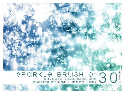 キラキラの質感を手軽に表現できるブラシセット Sets Of Free Sparkle Brushes For Photoshop Designdevelop