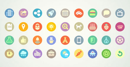 フラットデザインに便利なフリーフラットアイコン Free Flat Icon Sets Designdevelop