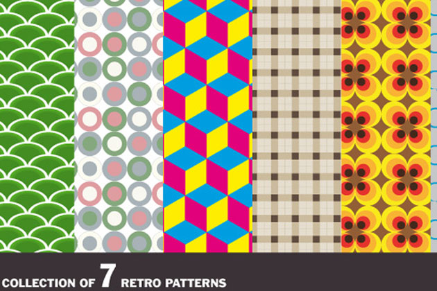 シンプルから個性的なものまでイラストレーターで使えるフリーパターン集 450 Adobe Illustrator Patterns Designdevelop