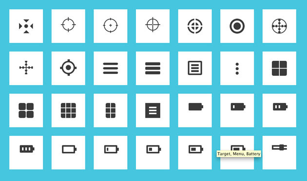 Css3だけで実現可能な219種類のアイコンデザイン集 Css3 Icons