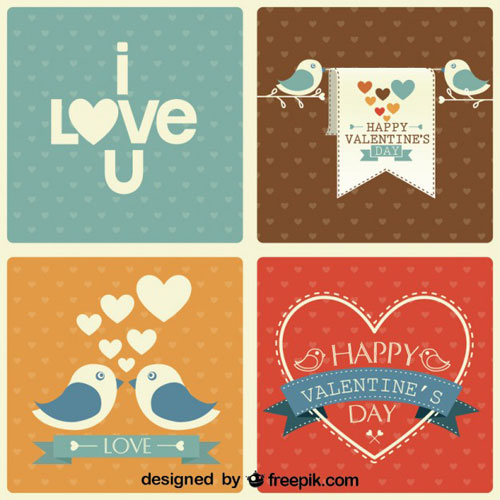 バレンタインのデザインに使用したいフリー素材 16 Valentine S Day Design Freebies Designdevelop