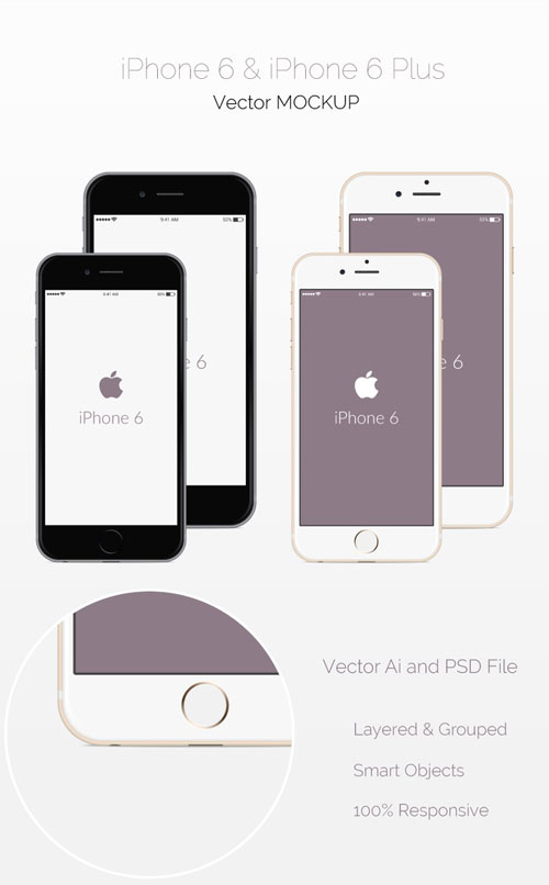 Iphone6用モックアップ素材まとめ 50 Free Iphone 6 And Iphone 6 Plus Mockups Psd Ai Sketch Designdevelop