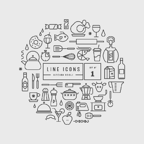 すっきりとしたデザインに最適 フリーラインアイコンまとめ 33 Free Line Icon Sets You Must Have In Your Resources Designdevelop