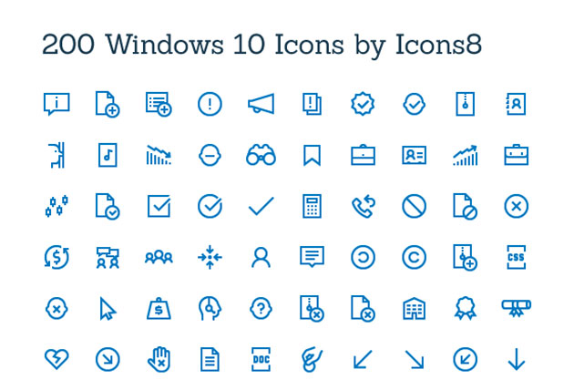 フリーで使用可能 豊富に種類の揃ったラインアイコンまとめ 1000 Free Thin Line Icons For Web And App Design Projects Designdevelop