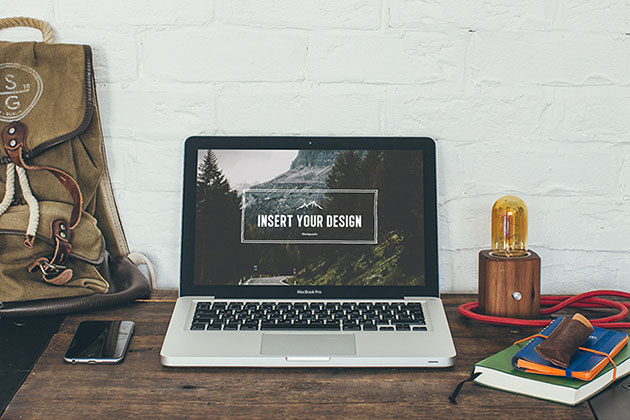 Pcなどがあるワークスペースをテーマにしたフリーモックアップ集 40 Free Workspace Mockups For Photorealistic Presentations Designdevelop