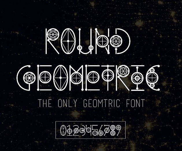Geometric_free_font