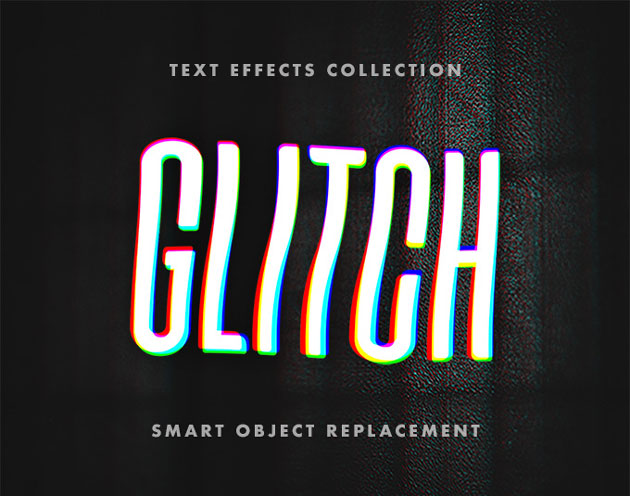 エラー表示をアートに表現したグリッチエフェクト Crashed Glitch Text Effects Designdevelop